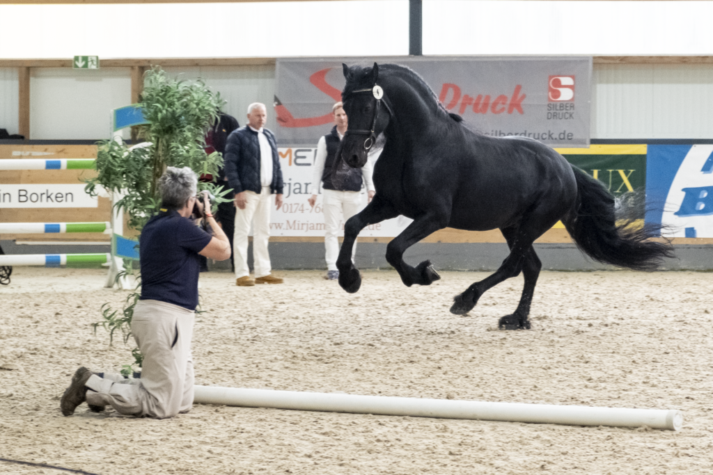 Fotografin Annett Wiest im Einsatz