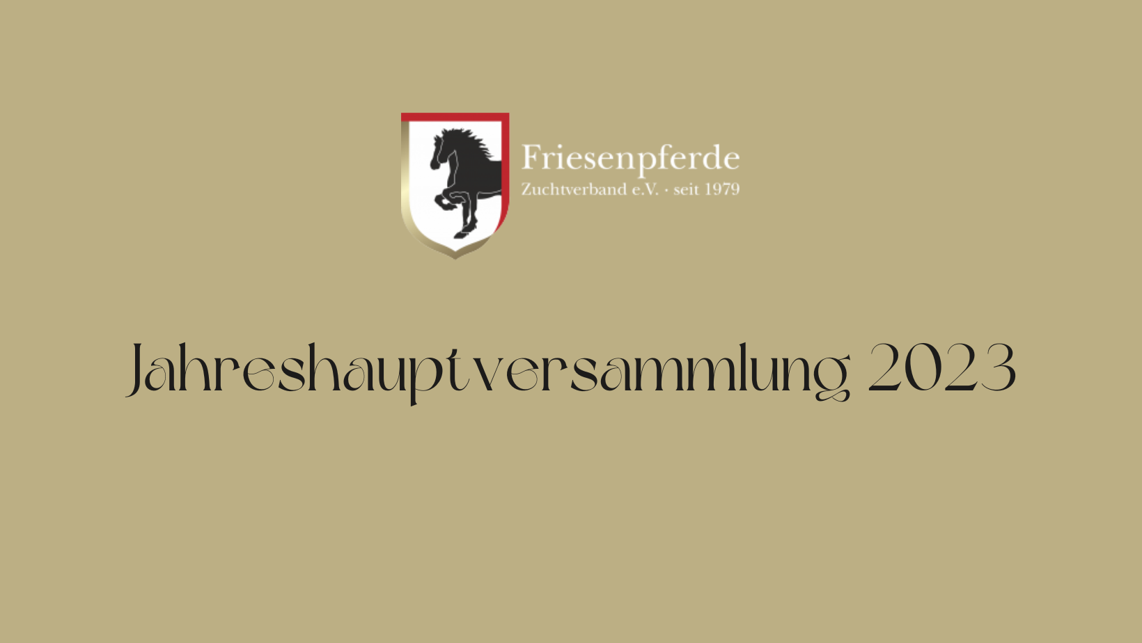 Jahreshauptversammlung 2023